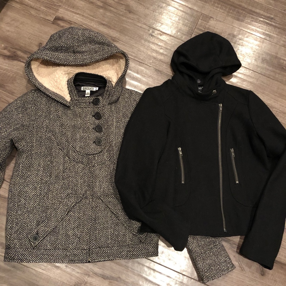2 coats Quiksilver and Forever 21